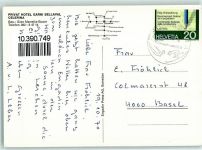 7505 Celerina/Schlarigna 1970 - Privat Hotel Garni Bellaval