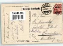 8000 Zürich 1907 - Rotes Schloss Tonhalle