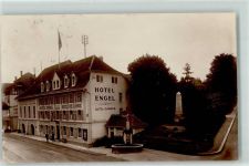 4410 Liestal - Hotel Engel Brunnen Kriegerdenkmal