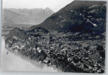 3800 Interlaken Schynige Platte - Fliegeraufnahme See Berg