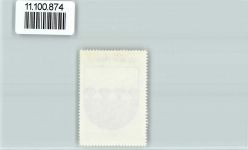 6374 Buochs - Vignette Wappen Kaffee Hag ca 1920-1940 Buochs