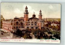 8000 Zürich - Eidgen. Schützenfest 1907 Tonhalle Gabentempel