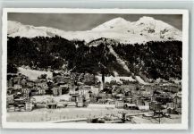 7270 Davos Platz - gegen Schatzalp und Schiahörner Feldpost