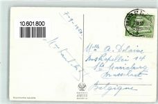 Hospiz Großer Sankt Bernhard Pass - Mönch mit jungen Bernhardiner Hunden