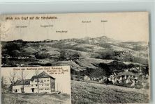 9038 Rehetobel 1919 - Blick von Gupf auf die Säntiskette Gasthaus Gupf