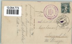 9038 Rehetobel 1919 - Blick von Gupf auf die Säntiskette Gasthaus Gupf