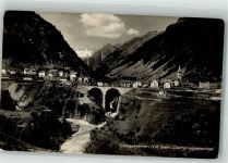 6487 Göschenen 1925 Foto AK