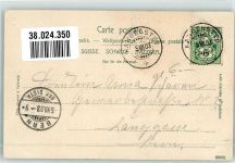 3718 Kandersteg 1903 Mondschein Oeschinensee