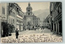 6460 Altdorf UR - Tellen Bräu Mann Turm Brauerei Geschäfte Lion