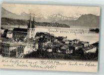 6000 Luzern Lucerne 1904 - Kirche