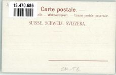 8500 Frauenfeld Lithographie Tracht Wappen