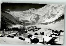 3906 Saas-Fee Foto AK Winter Allalin Alphubel Foto Gyger