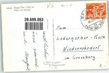 3906 Saas-Fee Foto AK Winter Allalin Alphubel Foto Gyger