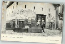 2350 Saignelégier Foto AK Peintures Murales