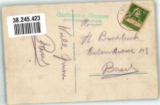 8858 Innerthal Wägital 1923 Foto AK Gasthaus zum Stausee