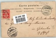 4500 Solothurn Soleure 1899 Gebrauchsspuren Hauptgasse