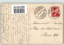 6000 Luzern Lucerne 1909 Winterlithographie