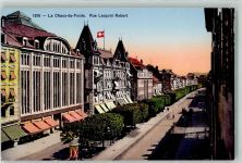 2300 La Chaux-de-Fonds - Rue Leopold Robert Litfaßsäule