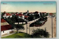 5610 Wohlen AG 1917 - Bahnhof mit Quartier