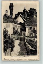 9500 Wil SG 1913 - Klosterweg bei St. Katharina