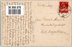 7504 Pontresina 1929 Foto AK Piz Bernina Winter Ort lt. Stempel