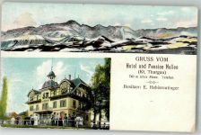 9515 Hosenruck 1907 Foto AK Hotel Pension Nollen