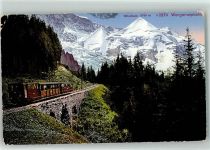 Wengernalp Gebrauchsspuren Bahn