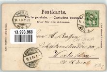 Chillon Chateau 1904 - Hotel Pension Eisenbahn Bahnhof