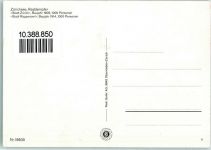 8000 Zürich - Zürichsee Personendampfschiffe Raddampfer Stadt Zürich Baujahr 1909 1000 Personen Stadt Rapperswil Baujahr 1914 1000 Personen Wappen