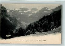 1865 Les Diablerets Ormont-Dessus - reux de Champ Lever du jour