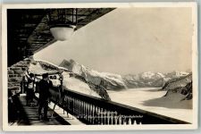 3801 Jungfraujoch - Berghausterrasse Aletschgletscher