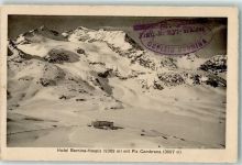 Bernina 1918 - Piz Cambrera Hotel Hospiz Hüttenstempel