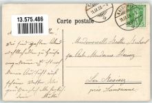 3415 Hasle b. Burgdorf 1908 Foto AK Kirche Schule