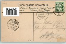 9043 Trogen 1904 Passepartout Prägedruck Schlachtendenkmal bei Voegelinsegg Landsgemeinde Lithographie