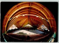 7270 Davos Platz Foto AK Eishalle Foto Schmid