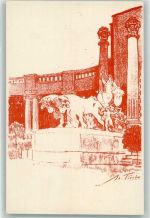 3000 Bern Berne Künstlerkarte Landesausstellung 1914 Künstler-AK Nr. 22 sign. Tieche Helvetia