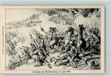 5000 Aarau - Festkarte Nr. 7 - Schlacht bei Wohlenschwyl 1641 AK