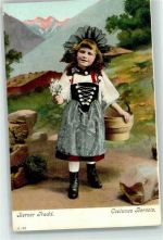 3000 Bern Berne - Mädchen Tracht