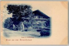 3812 Wilderswil Foto AK Haus im Berneroberland
