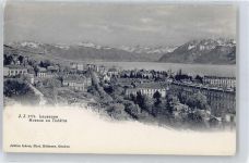 1000 Lausanne Losanna - Panorama AKU2