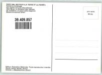 1000 Lausanne Losanna 1964 - Expo Secteur La Terre et la Foret der Bauer im Kreislauf des Jahres Katharina Anderegg