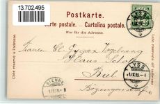 3250 Lyss 1899 BOAKC Lithographie Bad Worben