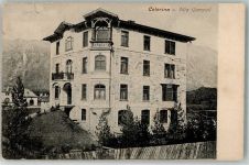 7505 Celerina/Schlarigna 1910 Foto AK Pension Villa Campell