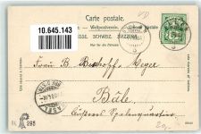 1800 Vevey 1904 Mondschein Promenade Dampfschiff