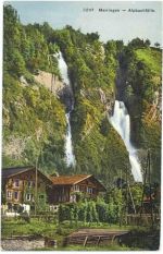 um 1910/20 - Meringen, Alpbachfälle,Wehrli A.G. AKU1