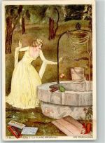 Chocolat Cailler Märchen der Froschkönig Schokolade Gebrauchsspuren