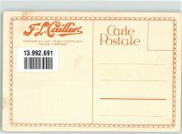 Chocolat Cailler Märchen der Froschkönig Schokolade Gebrauchsspuren