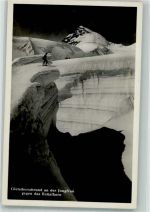 Jungfrau BE - Winter Gletschergrund an der Jungfrau Rottalhorn