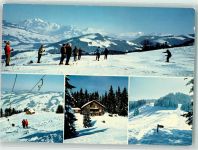 9642 Ebnat-Kappel - Winter Skifahrer Seilbahn Bügellift Tanzboden Feldpost Füsilier I/74 Toggenburg