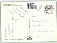 9642 Ebnat-Kappel - Winter Skifahrer Seilbahn Bügellift Tanzboden Feldpost Füsilier I/74 Toggenburg